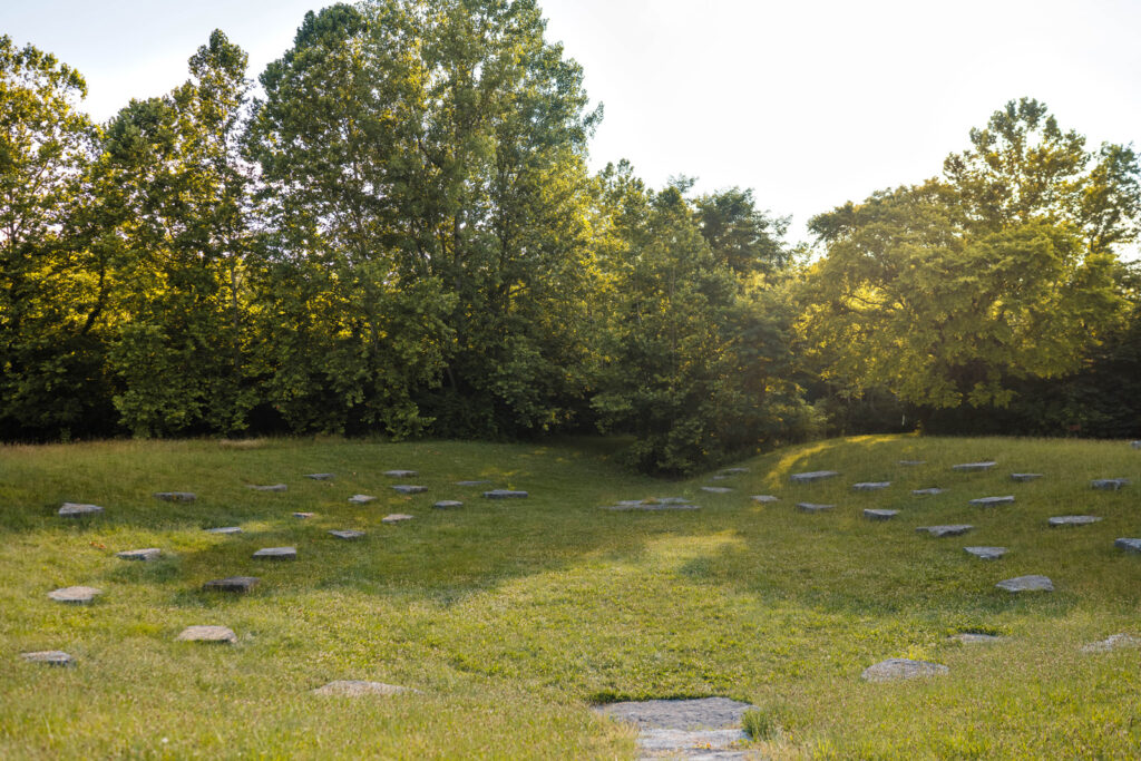 Amphitheater at DePauw Nature Park.
