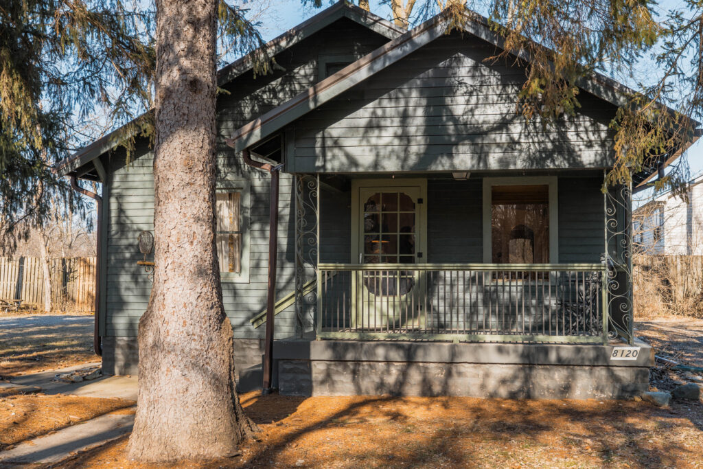 Cottage for getting ready at The Conservatory at Evergreen.